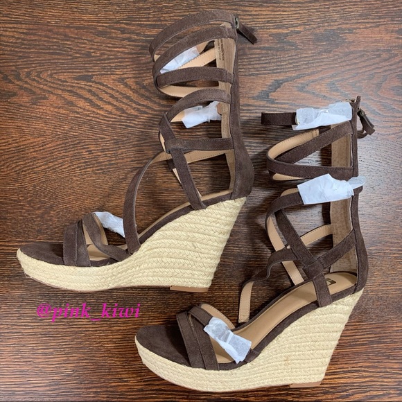 🆑 NWOB Joe’s Temple Gladiator Wedge Sandal - Picture 4 of 14